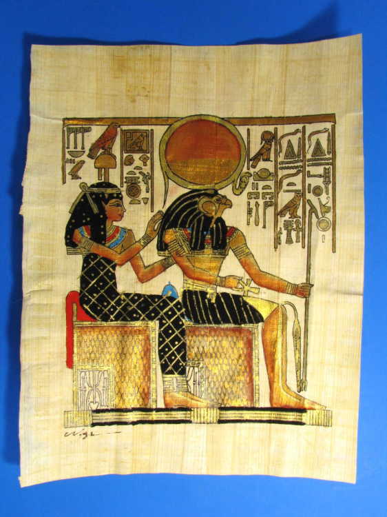 パピルス絵画 エジプトお土産