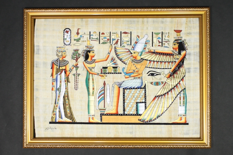 パピルス絵画 エジプト文明
