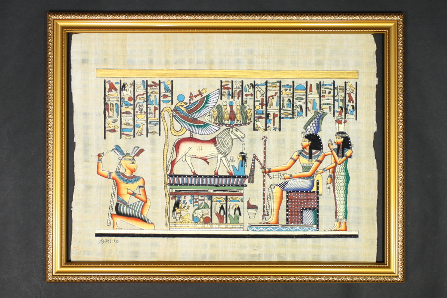 エジプト パピルス画