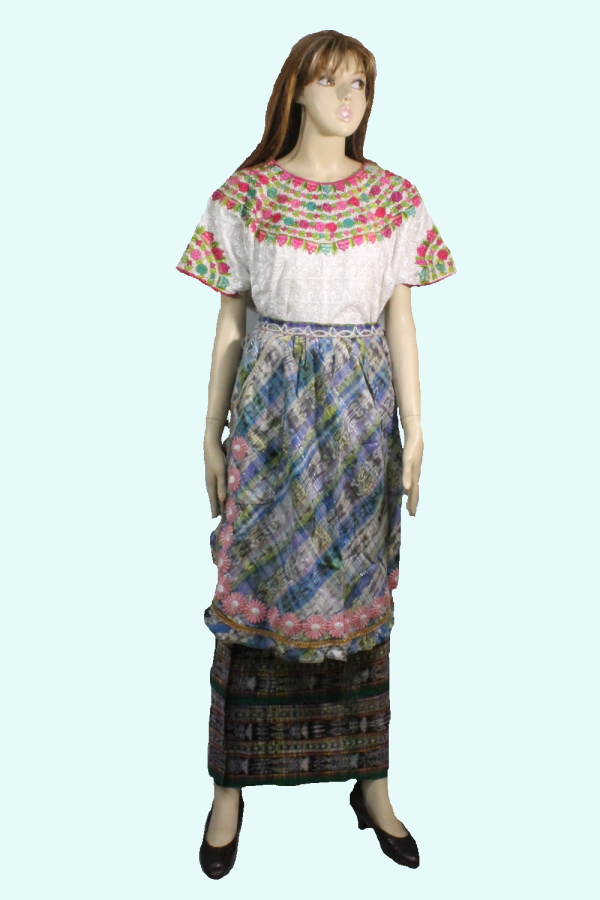 グアテマラ女性用民族衣装 中米グアテマラ民族衣装
