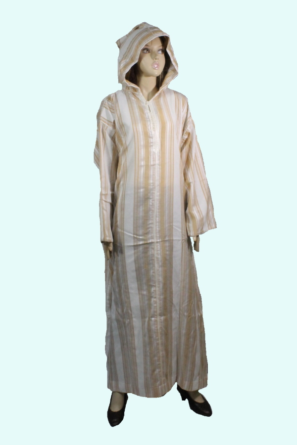 フード付きアウター ジェラバ モロッコ民族衣装 - アウター