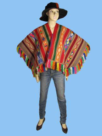 ポンチョ ペルー民族衣装